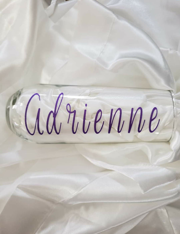 Customized Stemless Champagne Flute