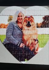 Custom Heart Shaped Puzzle